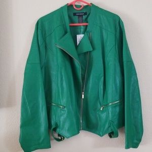 NWT Ashley Stewart Moto Jacket